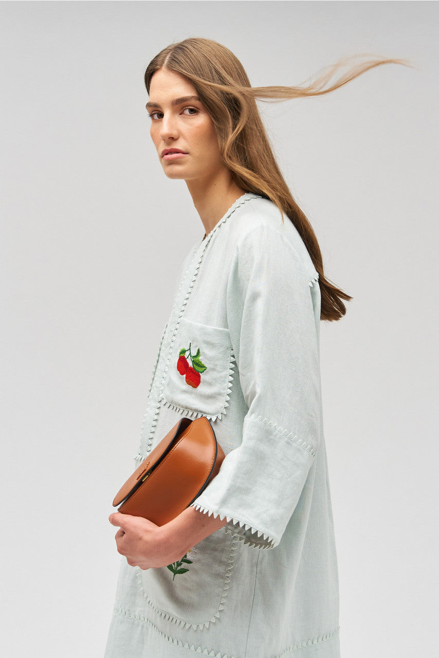 Embroidered Tunic Dress - Edu De Nil