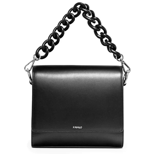 Hardy leather black camera bag