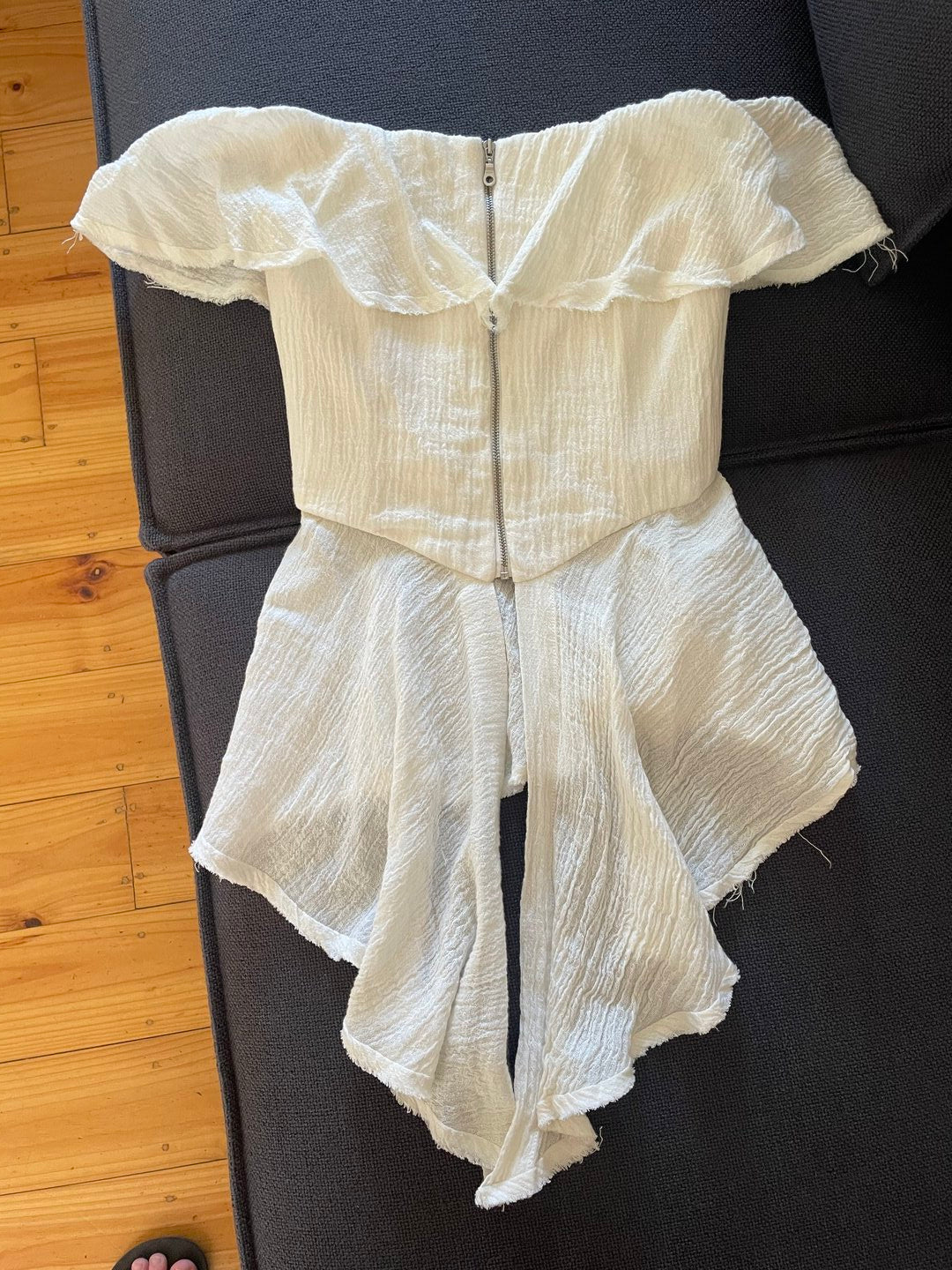 Linen Corset Top