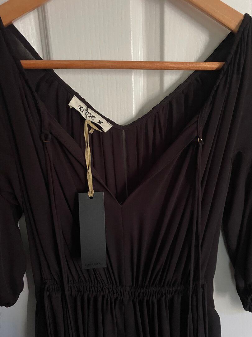 Circular Drape Dress