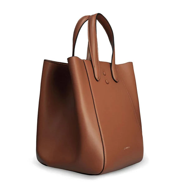 Eight leather tan bag