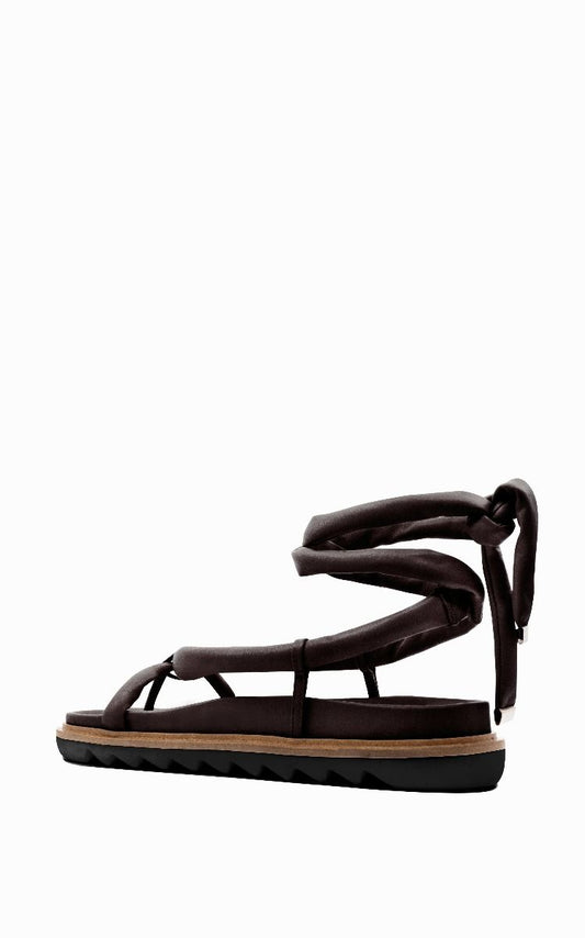 STUDIO AMELIA Tubular Wrap Flat - Chocolate