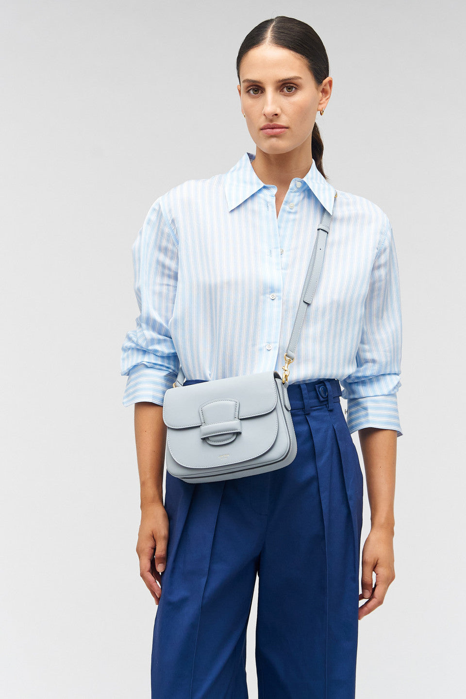 OROTON - CARTER SMALL DAY BAG - DUSK BLUE