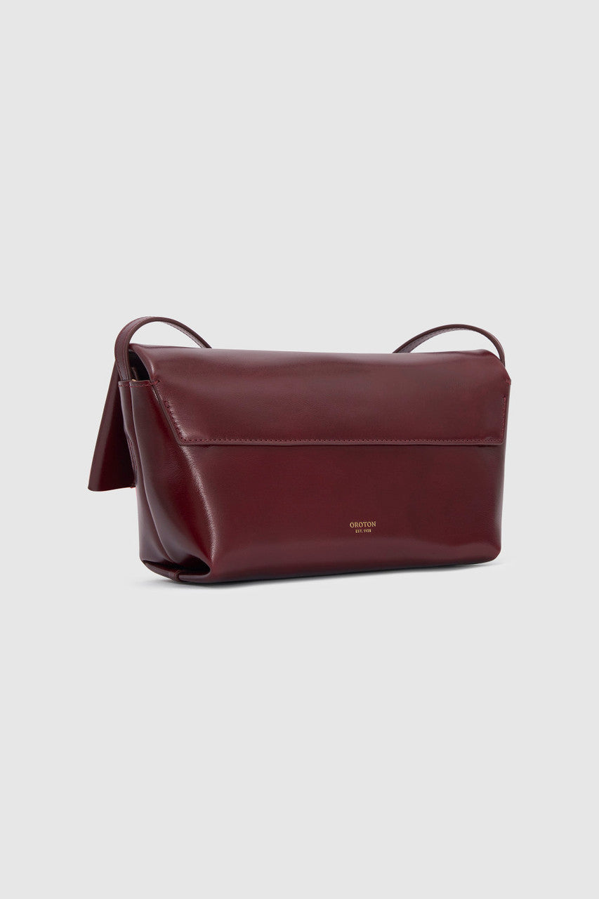 Etta Medium Clutch - Currant