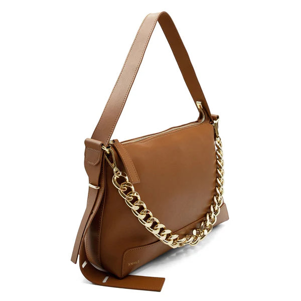 Rhode leather tan shoulder bag