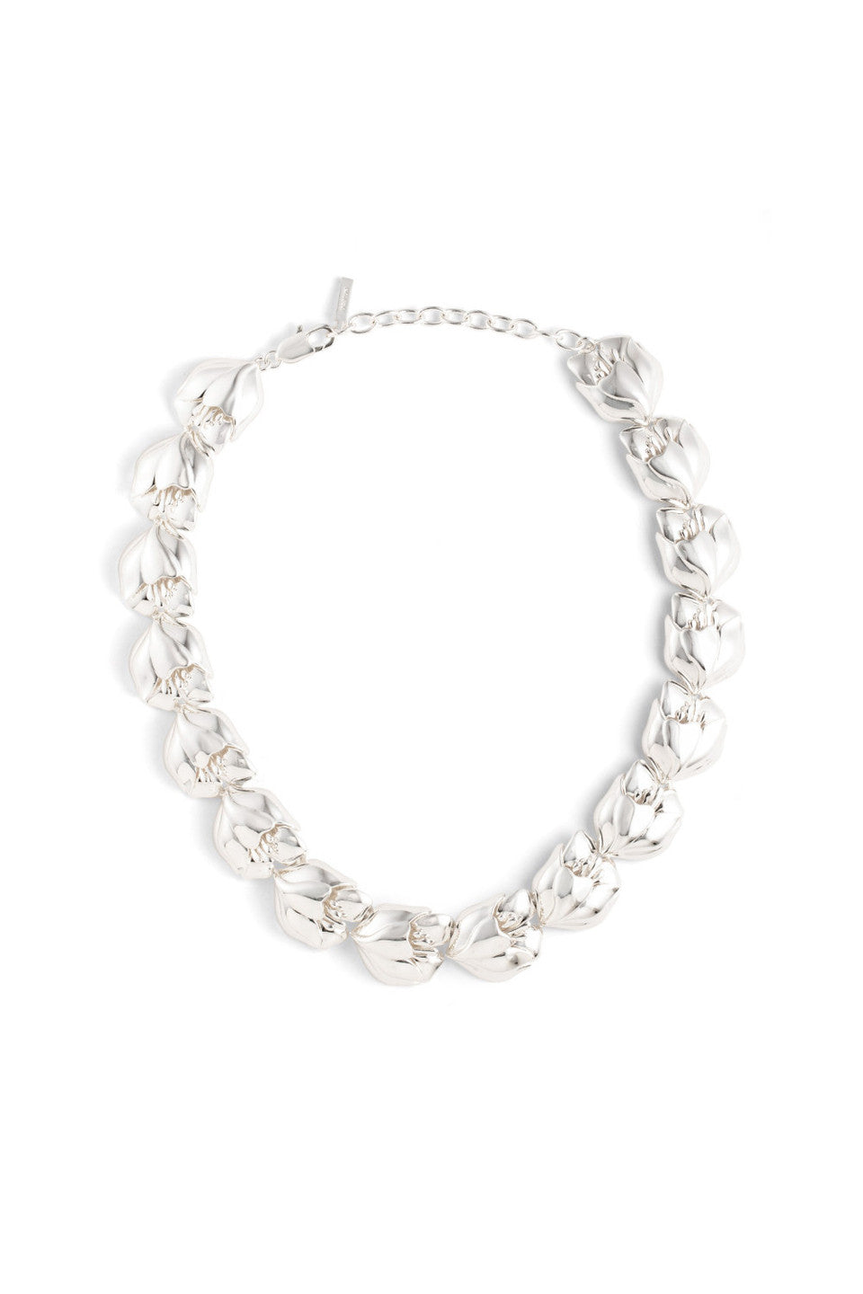 OROTON - TULIP NECKLACE - SILVER
